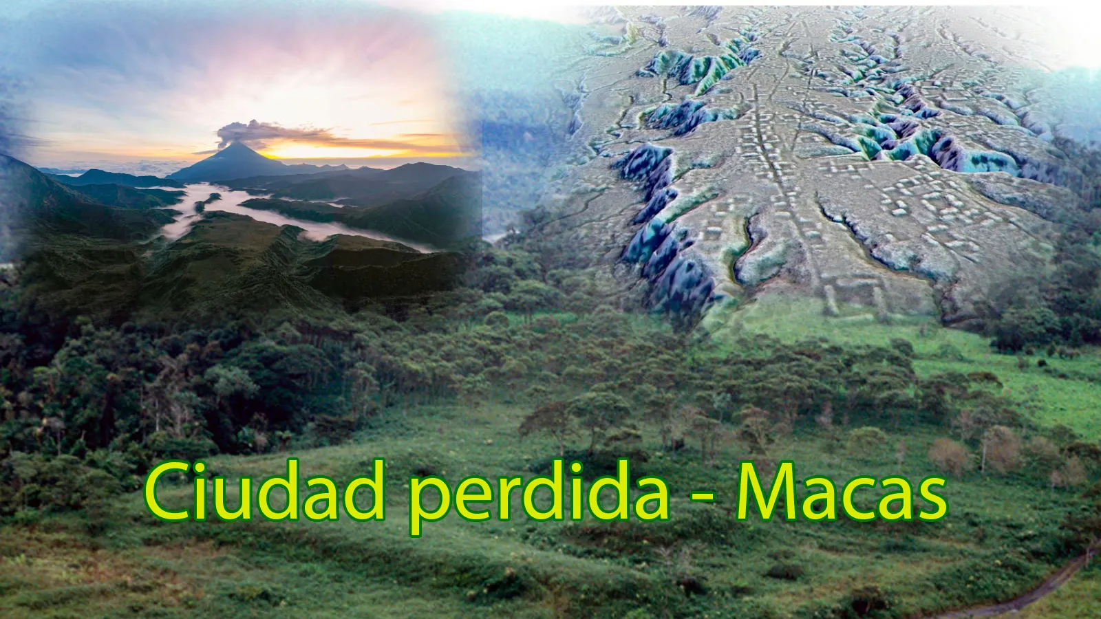 Ciudad Perdida en Macas, Ecuador